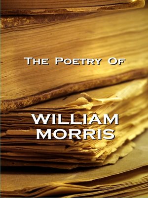 cover image of The Poetry of William Morris